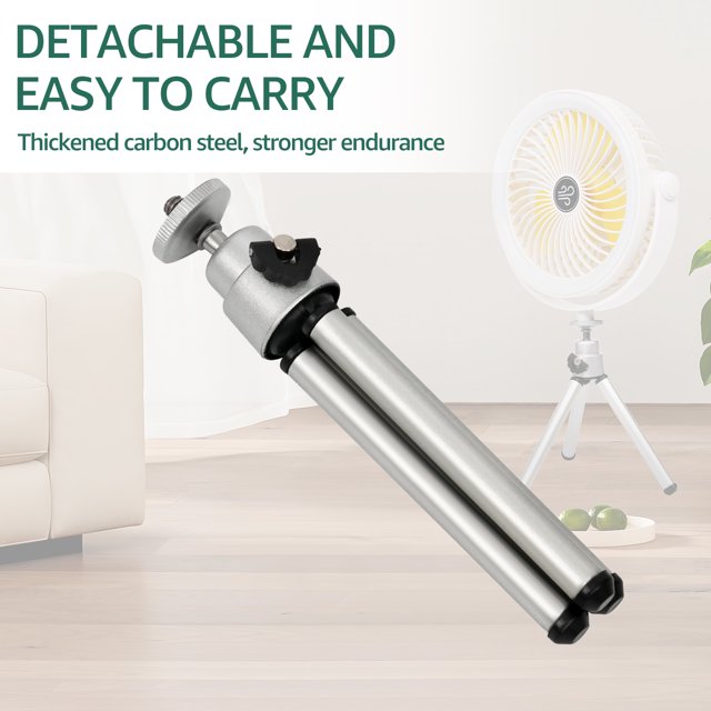 Camping Tent Fan with LED Lantern