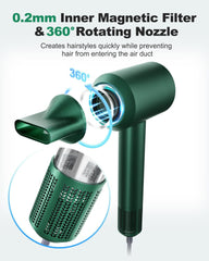 7MAGIC High-Speed Hair Dryer(Green)