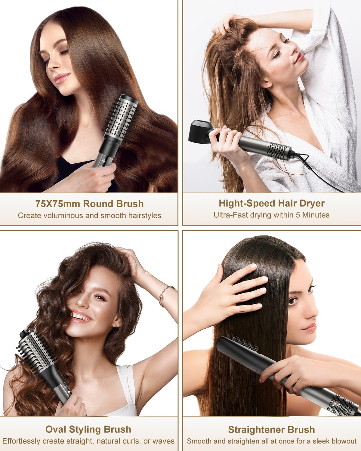 Hair Dryer Brush & Hair Styler
