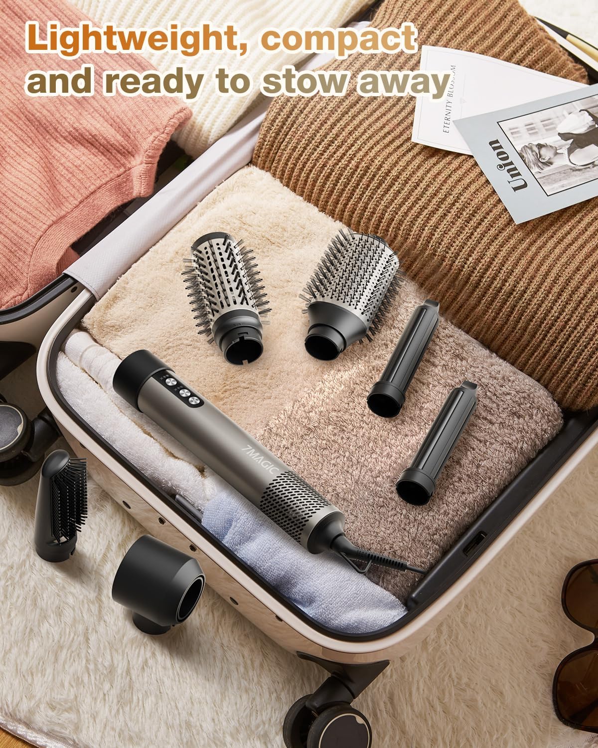 Hair Dryer Brush & 6 in 1 Hair Styler