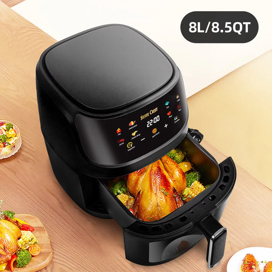 Air Fryer Oven 8.5QT, 410°F Digital One Touch Screen Airfryer